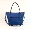 SUNSET large satchel, in light grey felt